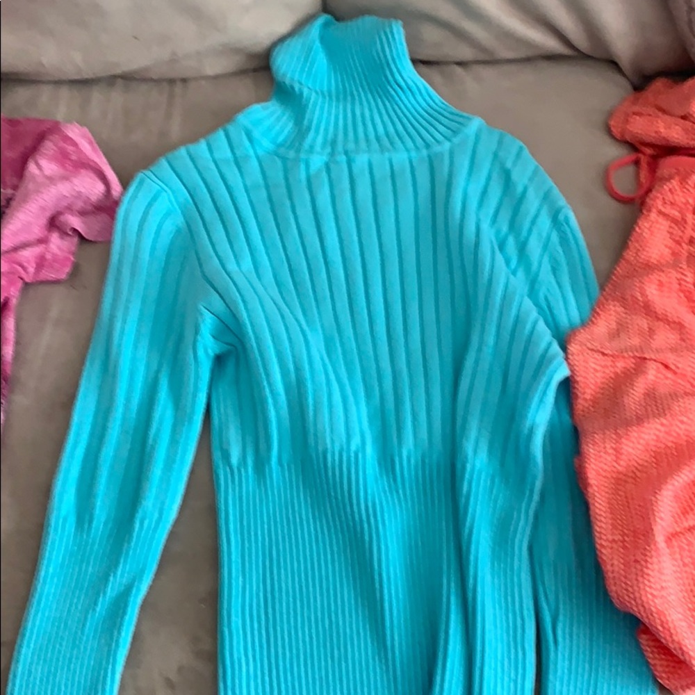 Blue sweater